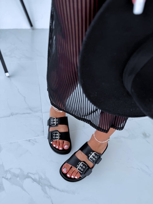 Slippers "JASMINE 462" - black